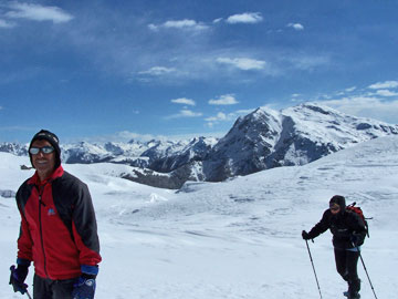 Bellissima ciaspolata al Rif. Gherardi e Piani dell’Alben il 5 aprile 2010 (Foto Ivan Consonni) - FOTOGALLERY